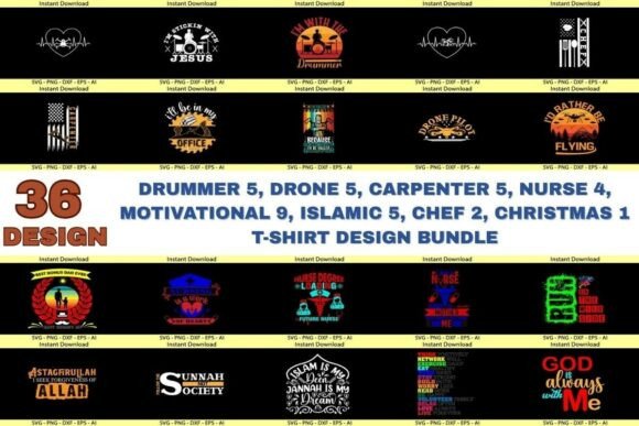 Download Amazing Quotes T-Shirt Design Bundle - Premium Bundle